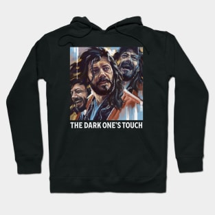 The Dark One (white text) Hoodie